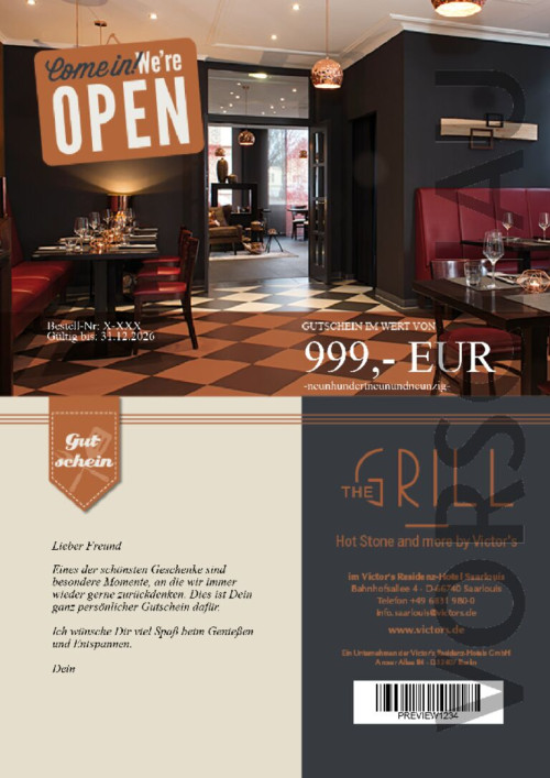  The Grill Wertgutschein Saarlouis