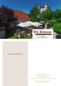 Das Restaurant mit seinem Wein- und Biergarten liegt idyllisch vor dem Schloss Berg.