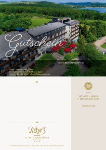 Eine Luftaufnahme zeigt das Seehotel von oben. Die leuchtend roten Schirme der Terrasse sind zu sehen, sowie im Hintergrun der Bostalsee.